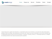 Tablet Screenshot of creativdesign.ro